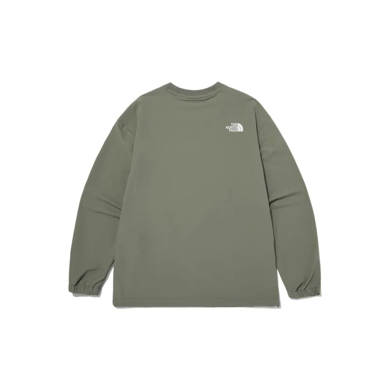 THE NORTH FACE Nse WOVEN MTM Sweatshirt Men's Green-1