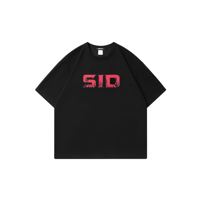 SIDEEFFECT Short Sleeved T Shirts Unisex Summer-1