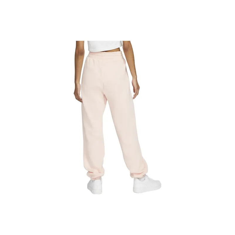 Nike Sportswear Essentials Series Knitted Sports Pants Women's Light Pink-1