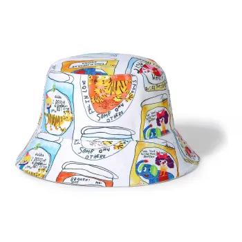 Guuka X Yang Xi Sheng Er Co brand Cotton Bucket Hats Unisex
