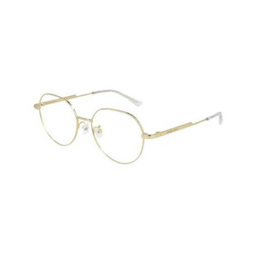 Bottega Veneta Eyeglass Frames Unisex Gold