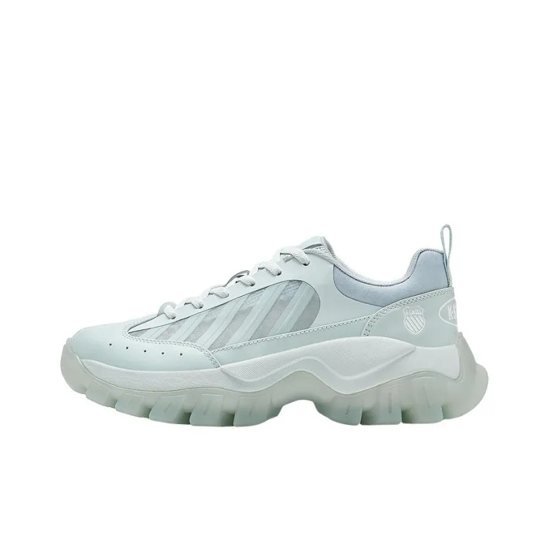 KSWISS Terrati Slip Resistant, Abrasion Resistant, Lightweight Low Top Sports Casual Shoes Women's Green-0