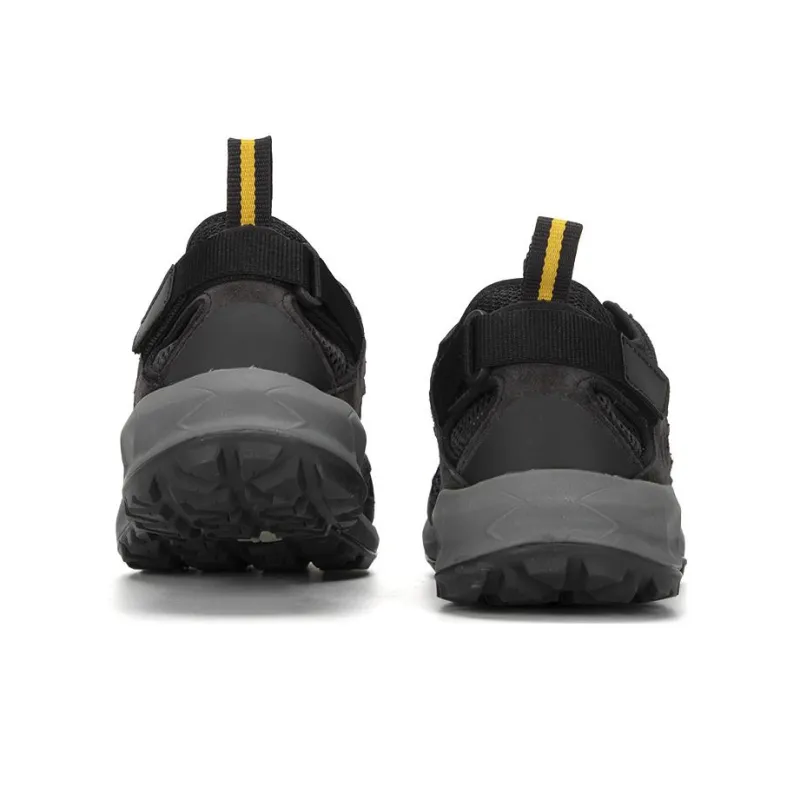 Jack Wolfskin Woodland 2 Hybrid Low Outdoor Shoes Men's Gray Yellow-3