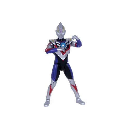 BANDAI With Speaker Ultra Posable Collection Bandai Hero Toy Ultraman Orb Rekka Shape Action Figures 17.5cm