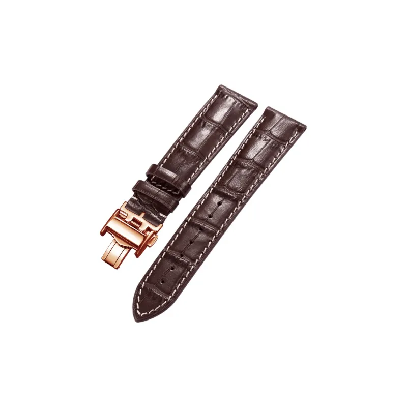SHIRUI Accessories Longines Compatibility Watch Band 20mm Genuine Leather Material-35