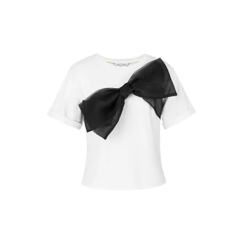 TAMMY TANGS T-Shirts Women's Black/White