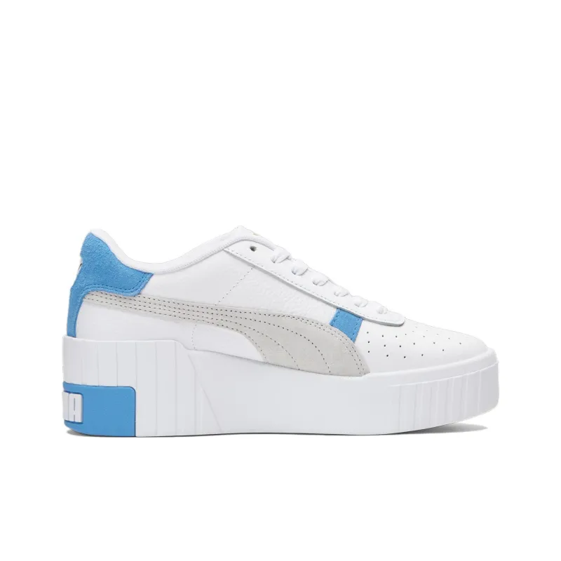 PUMA Cali Wedge Mix 'White Light Blue' Women's-1