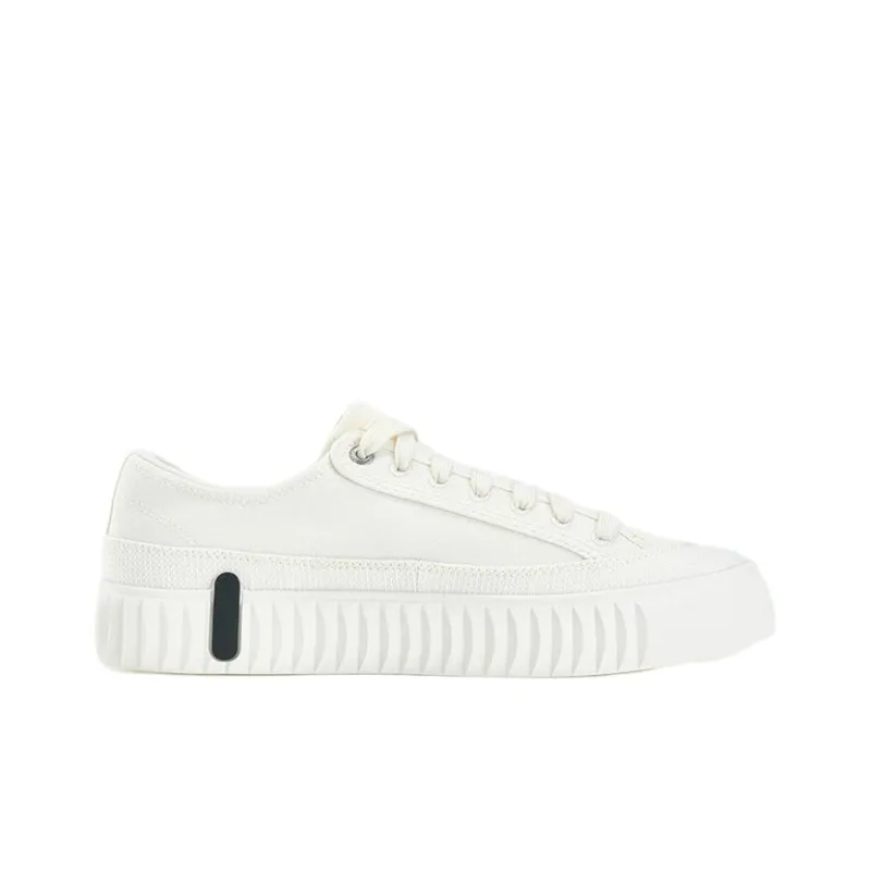 FILA Gear Anti Slip Wear Resistant Low Top Skateboard Shoes Women's White-1