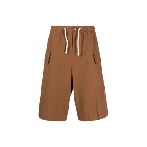 JIL SANDER Casual Shorts Men Camel Brown