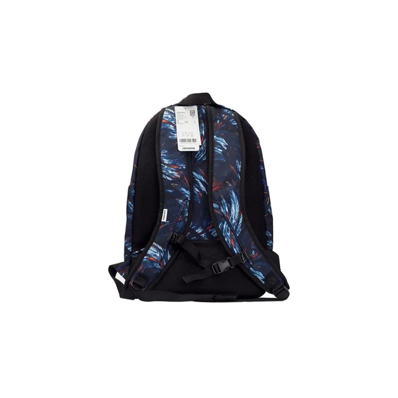 Converse Polyester Backpack Regular Unisex Multicolor Bright Blue-3