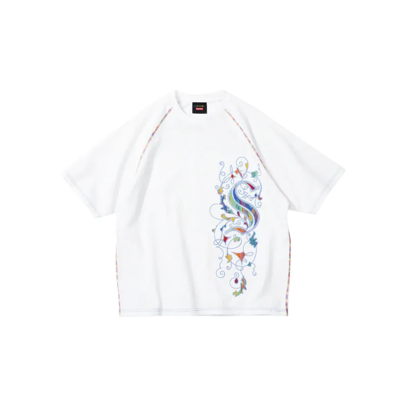 Supreme X COOGI Co-branded SS23 T-shirt Unisex White XXL