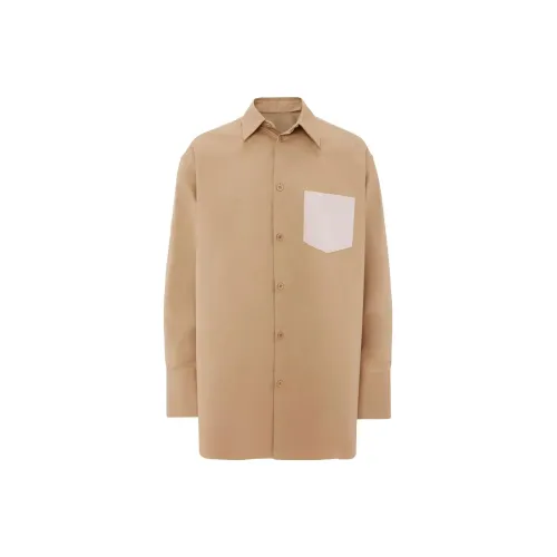 JW Anderson Shirts Men Apricot