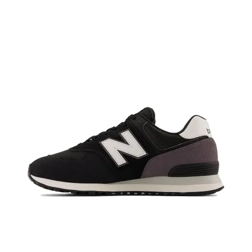 New Balance 574 Black Night White