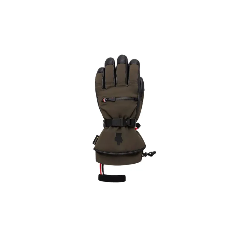 Moncler Gloves Men Brown-0
