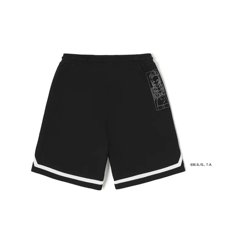 Lee x Dragon Ball Lee X Dragon Ball Co brand Basketball Shorts Unisex Black-1