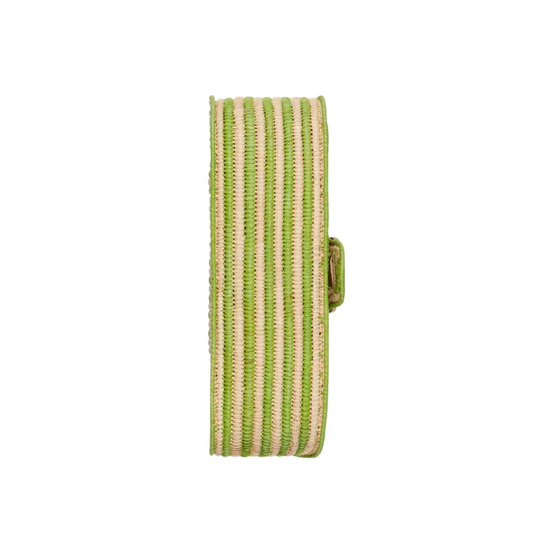 GUCCI GG Marmont Woven Straw Portable Crossbody Bag, Shoulder Bag Women's Light Green-6