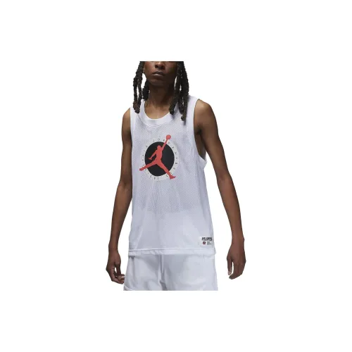 Jordan Flight MVP Basketball Jerseys Men White