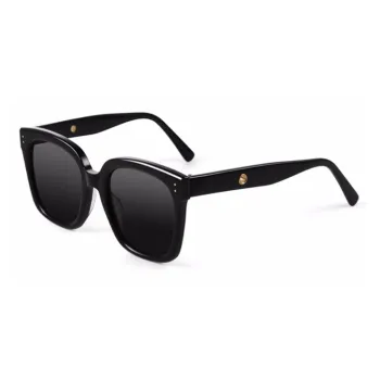 BERTHA Plate Frame Square Ink Lenses Unisex Black