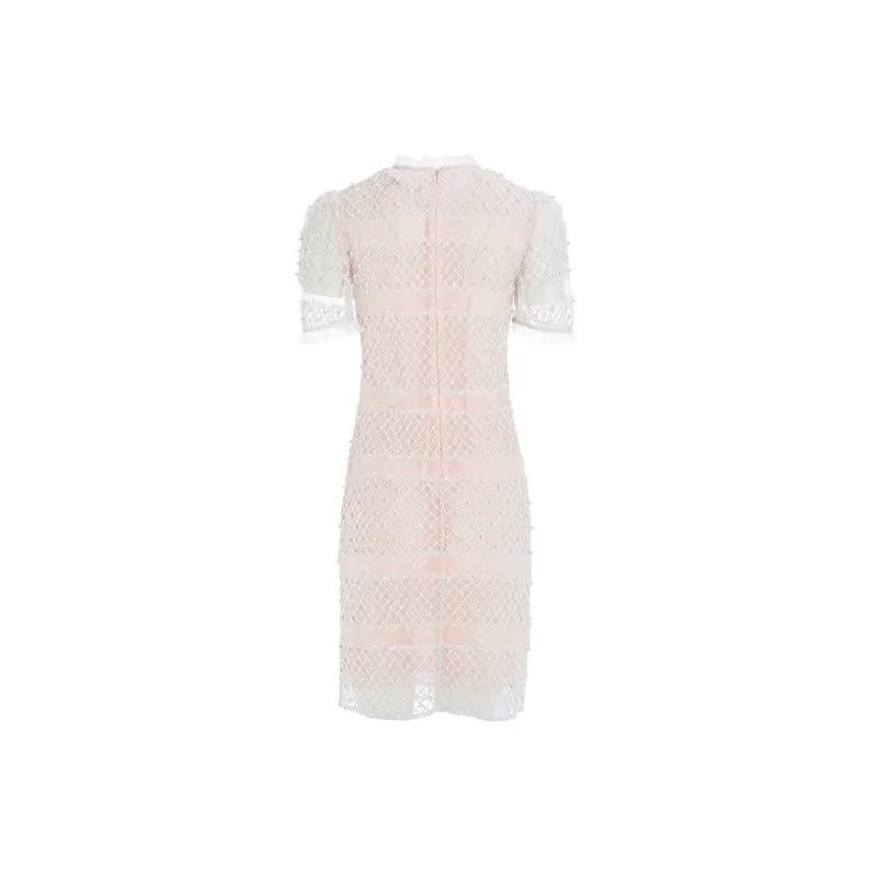 Marie Elie Short-Sleeved Dresses Women's Light Purple-1