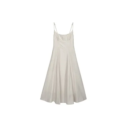 LOKUINTUS Slip Dresses Women's Apricot