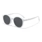 White Frame with Gray Lens