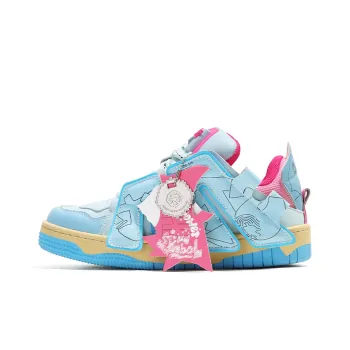 ADCDAVINCI Wheat Whirlwind Series ADCDAVINCI Skateboard Shoes Unisex Blue Pink