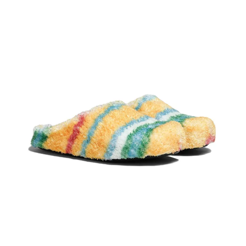 MARNI Closed Toe Slippers Men's Yellow Green-1