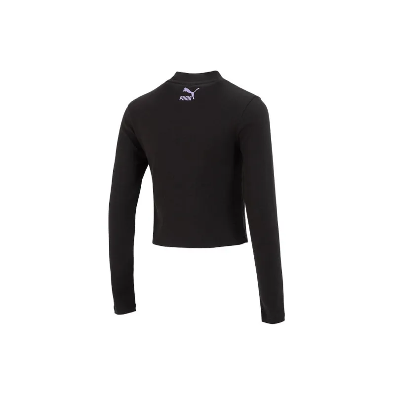 PUMA T Shirts Women's Black-1