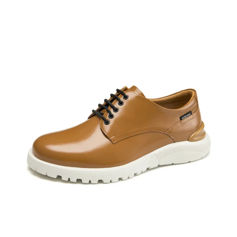 AOKANG Men's Casual Shoes Men's Tan-1