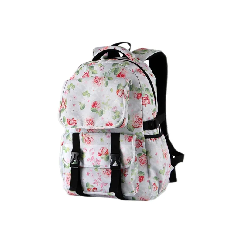 Ginza Polyester Backpack Medium Size Unisex Multicolor-2