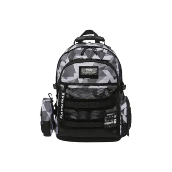 FILA Polyester Travel Bags Backpack Regular Unisex Military Khaki