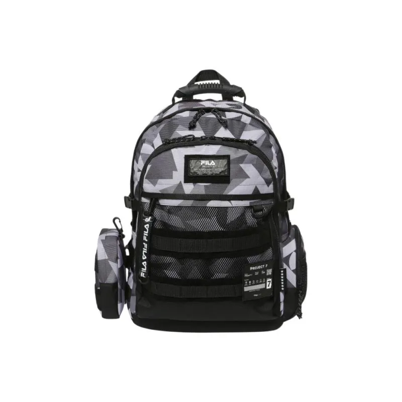 FILA Polyester Travel Bags Backpack Regular Unisex Military Khaki-0
