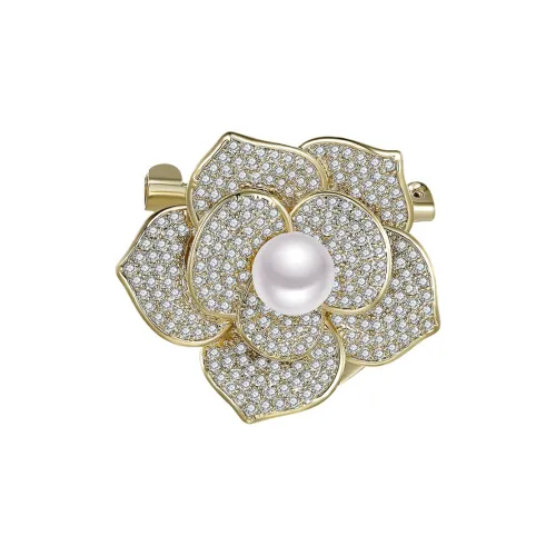 JAY Brooches Women's Gold