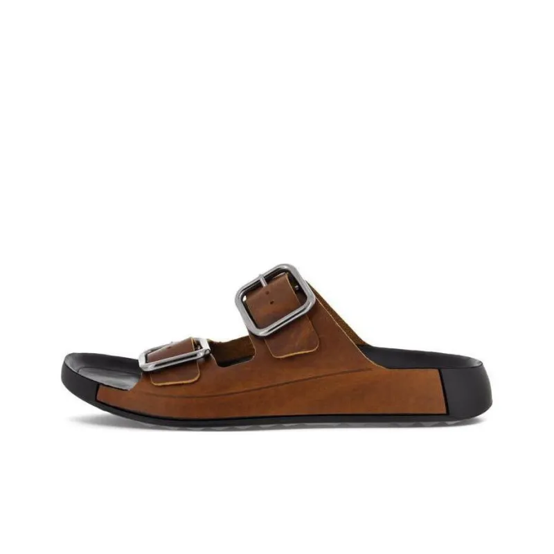 Ecco Slide Slippers Men's Brown-0