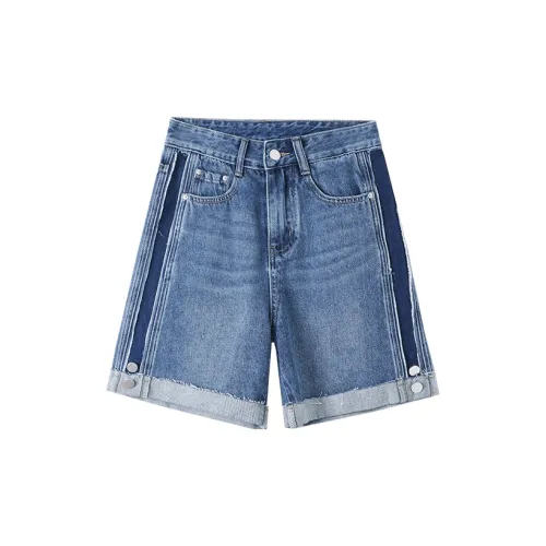 HIPPIEMISS Denim Shorts Women's Blue