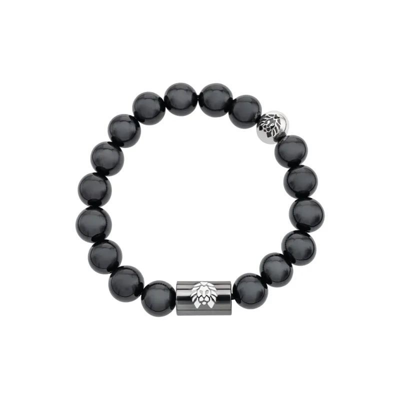 Rastaclat White Turquoise Small Lion Bracelet Chinese Style Beaded Bracelet Unisex-6
