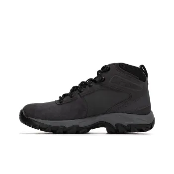 Columbia Newton Ridge Plus 2 Suede Wp Cushioning Anti Slip And Wear Resistant High Top Outdoor Shoes Men's Black