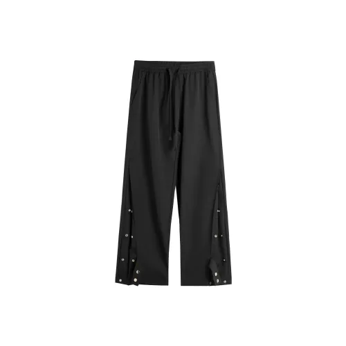 GROOL Casual Pants Unisex Black