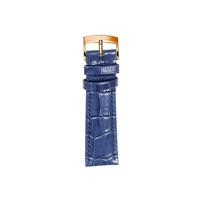 SHIRUI Omega Compatibility Watch Band Genuine Leather Material-54