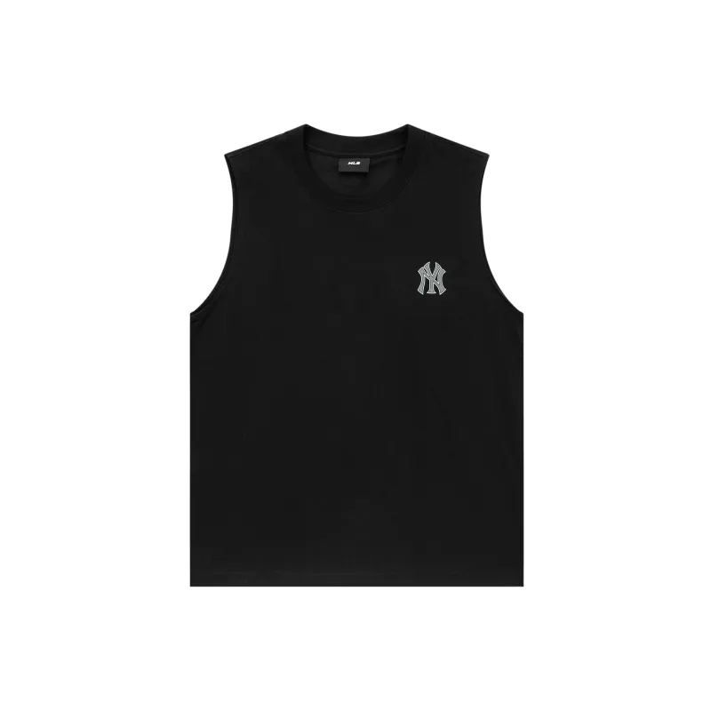 MLB New York Yankees Tank Tops Unisex Black-1