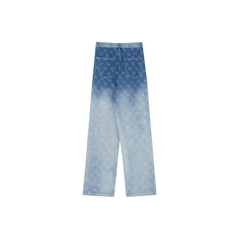 QYPRF Jeans Women's Blue-1