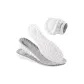 [2 Pack]Cloud-Feel Height Increase Insoles-White with Gray Surface 3.5cm