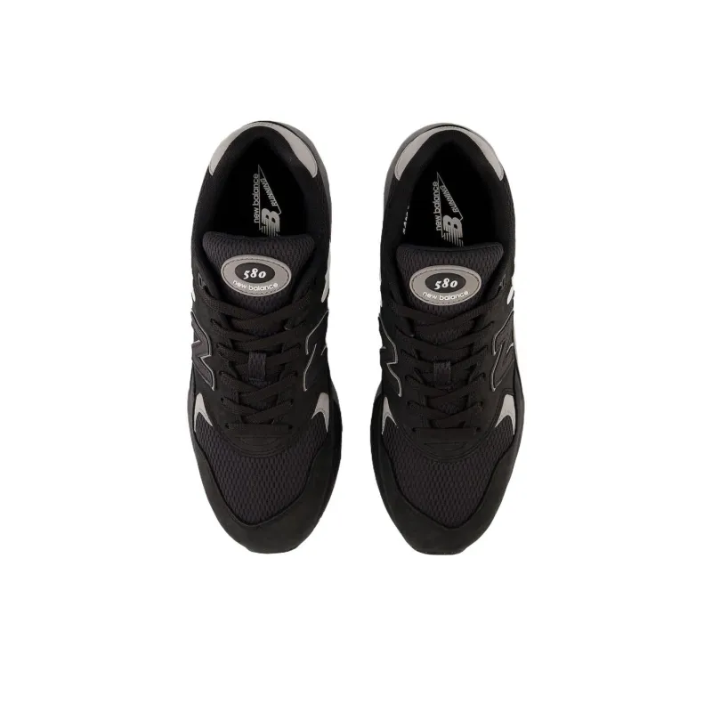 New Balance 580 Black Shadow Grey Silver Metallic-3