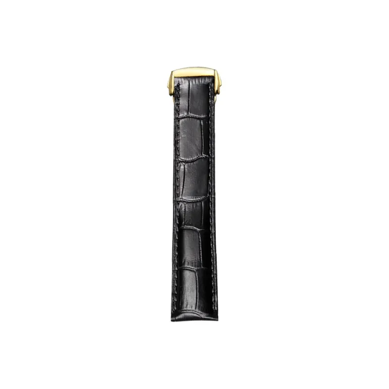 SHIRUI Omega Compatibility Watch Band Genuine Leather Material-6