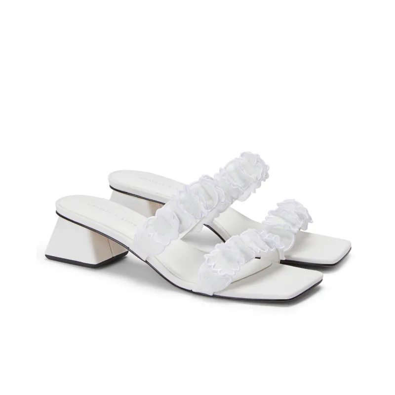 CHARLES&KEITH Composite Sole Slide Slippers Women's-1
