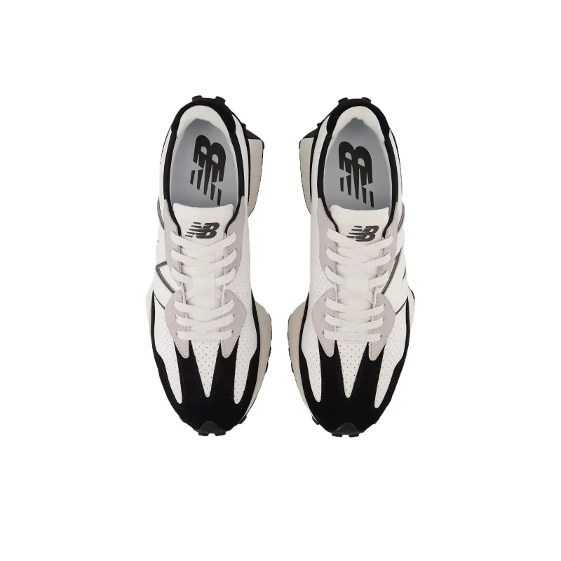 New Balance 327 White Black Grey-3