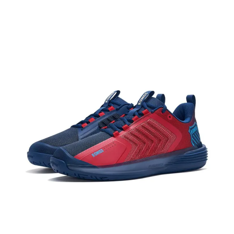 KSWISS Ultrashot 3 Slip Resistant Low Top Tennis Shoes Men's Blue-2