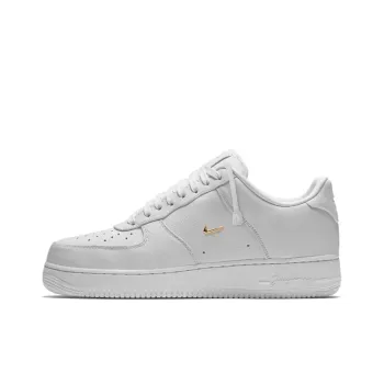 Jacquemus x Nike Air Force 1 Low Cushioning Wear-Resistant Low-Top Skateboard Shoes Men's White