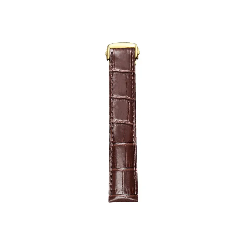 SHIRUI Omega Compatibility Watch Band Genuine Leather Material-14