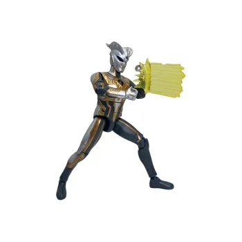 BANDAI Glow in The Dark Ultra Posable Collection Bandai Hero Toy Ultraman Zero Sparkling Shape Action Figures